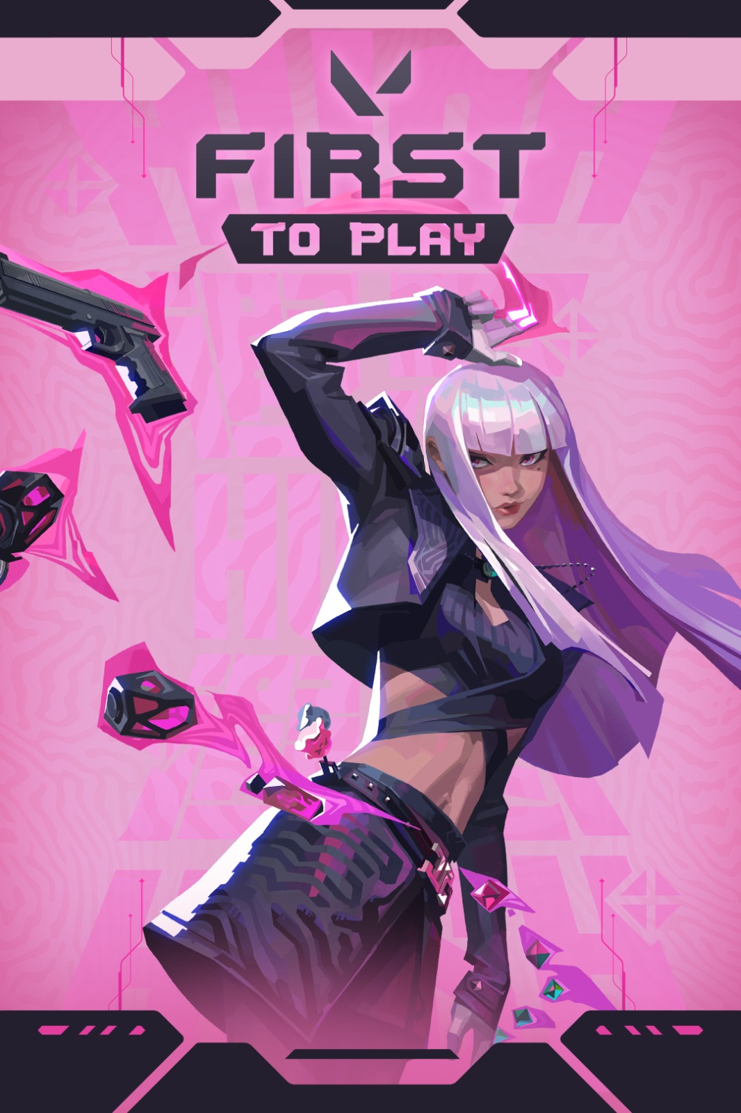 Cartel de Lanzamiento exclusivo nuevo agente de Valorant - Hush